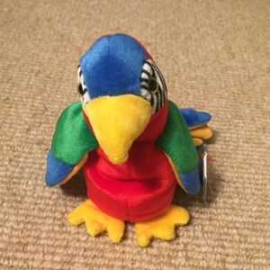 Jabber the Parrot Beanie Baby